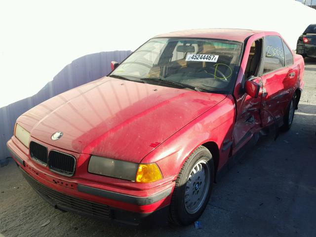 4USCC8325SLA09338 - 1995 BMW 318 I AUTO RED photo 2