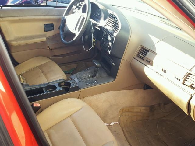 4USCC8325SLA09338 - 1995 BMW 318 I AUTO RED photo 5