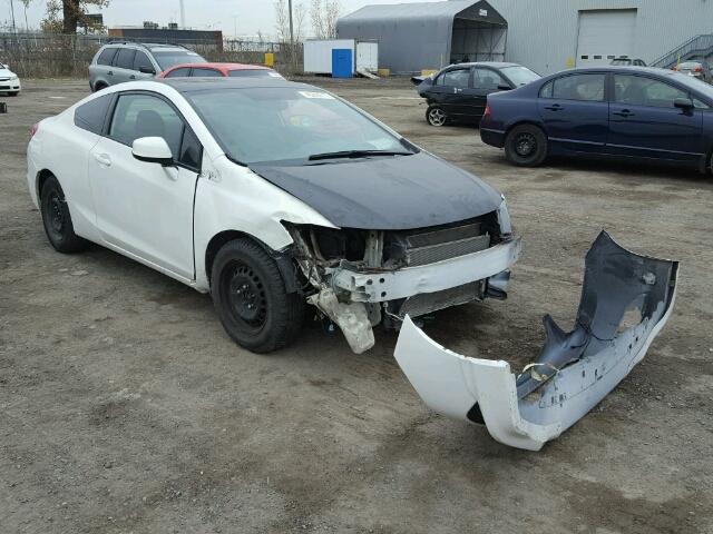 2HGFG3B58CH008090 - 2012 HONDA CIVIC LX WHITE photo 1