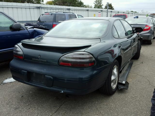 1G2WK52J41F235754 - 2001 PONTIAC GRAND PRIX GREEN photo 4