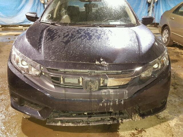 19XFC2F65GE058566 - 2016 HONDA CIVIC LX BLUE photo 9