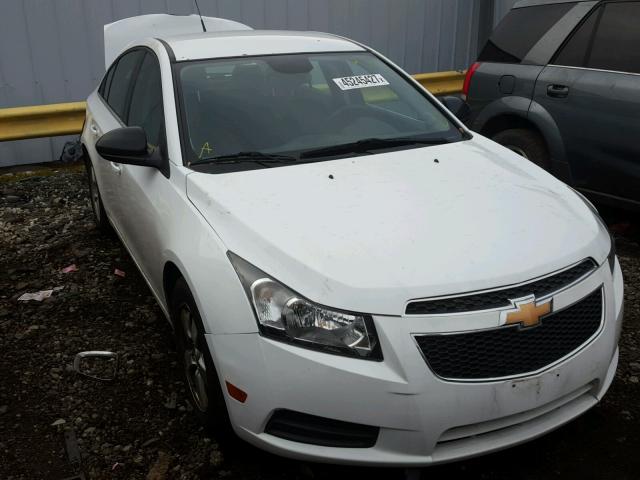 1G1PC5SB2D7107977 - 2013 CHEVROLET CRUZE LT WHITE photo 1