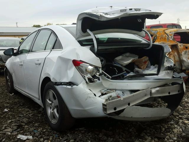 1G1PC5SB2D7107977 - 2013 CHEVROLET CRUZE LT WHITE photo 3