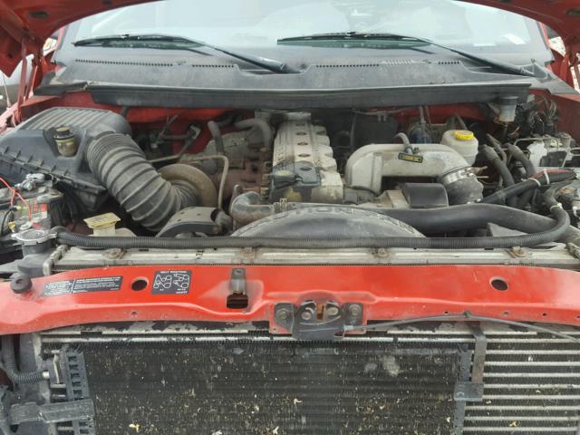 1B7MC3367WJ239994 - 1998 DODGE RAM 3500 RED photo 7