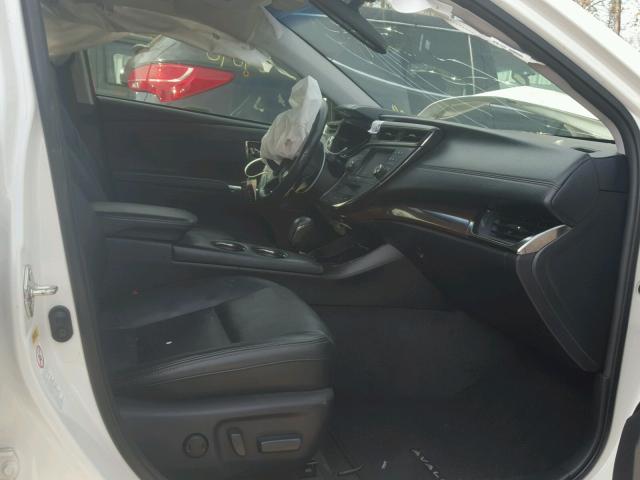 4T1BK1EB5DU012920 - 2013 TOYOTA AVALON BAS WHITE photo 5