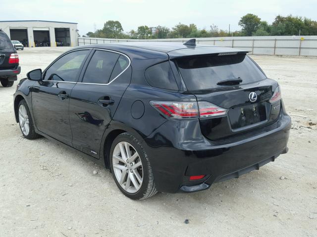 JTHKD5BH7F2225718 - 2015 LEXUS CT 200 BLUE photo 3