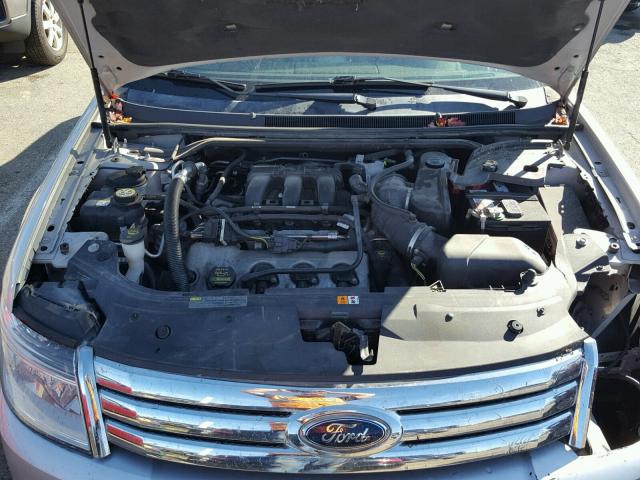 1FAHP25W29G118746 - 2009 FORD TAURUS LIM SILVER photo 7