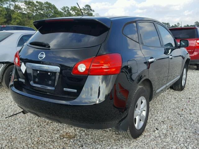 JN8AS5MT0CW612897 - 2012 NISSAN ROGUE BLACK photo 4