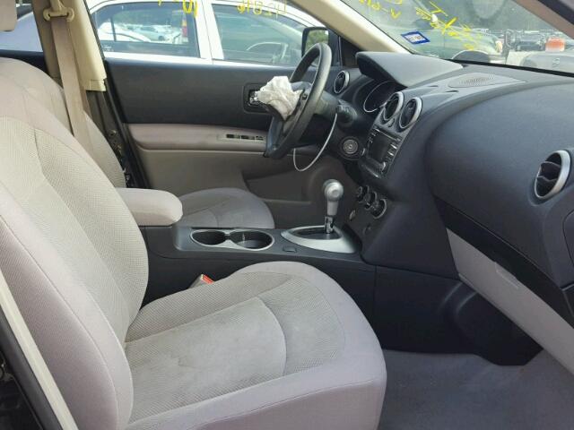 JN8AS5MT0CW612897 - 2012 NISSAN ROGUE BLACK photo 5