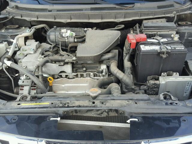 JN8AS5MT0CW612897 - 2012 NISSAN ROGUE BLACK photo 7