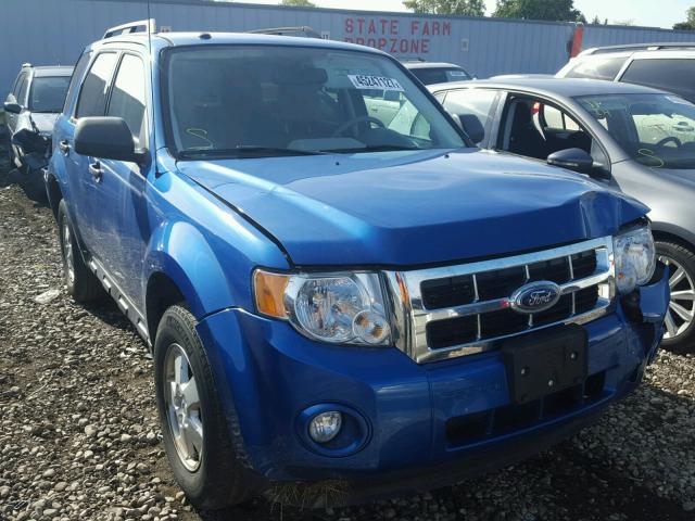 1FMCU0D7XBKA91368 - 2011 FORD ESCAPE XLT BLUE photo 1