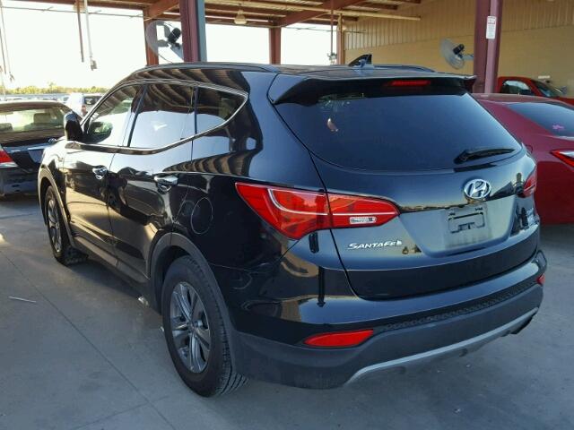 5XYZU3LB7GG363474 - 2016 HYUNDAI SANTA FE S BLACK photo 3