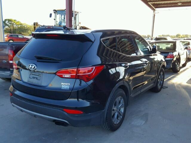 5XYZU3LB7GG363474 - 2016 HYUNDAI SANTA FE S BLACK photo 4