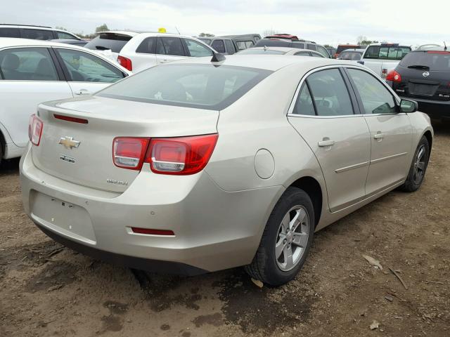 1G11B5SA3DF232332 - 2013 CHEVROLET MALIBU LS GOLD photo 4