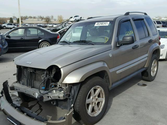 1J4GL58K57W697045 - 2007 JEEP LIBERTY GOLD photo 2