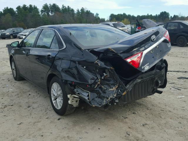 4T1BF1FK6GU239038 - 2016 TOYOTA CAMRY LE შავი ფოტო 3