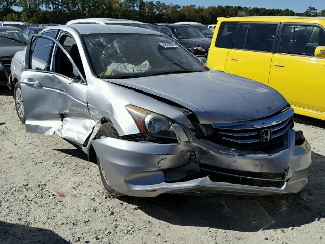 1HGCP2F38CA048626 - 2012 HONDA ACCORD LX SILVER photo 1