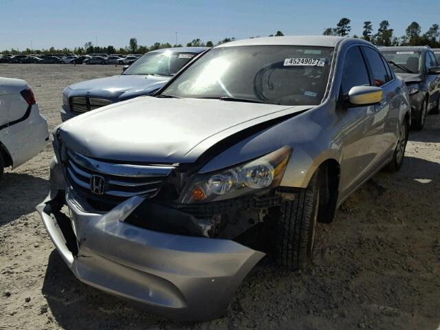 1HGCP2F38CA048626 - 2012 HONDA ACCORD LX SILVER photo 2