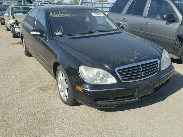 WDBNG83J73A369777 - 2003 MERCEDES-BENZ S BLACK photo 1