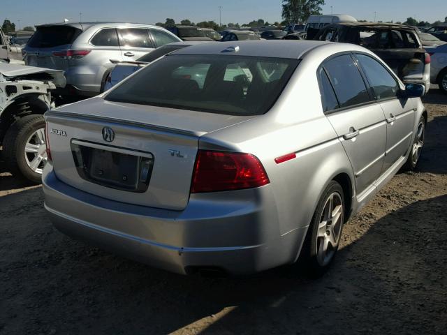 19UUA662X6A047499 - 2006 ACURA 3.2TL SILVER photo 4