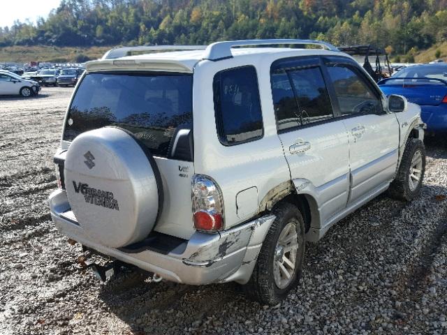 JS3TD62V954100113 - 2005 SUZUKI GRAND VITA WHITE photo 4