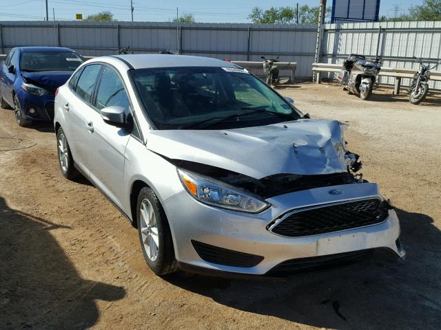 1FADP3F21GL379113 - 2016 FORD FOCUS SE SILVER photo 1