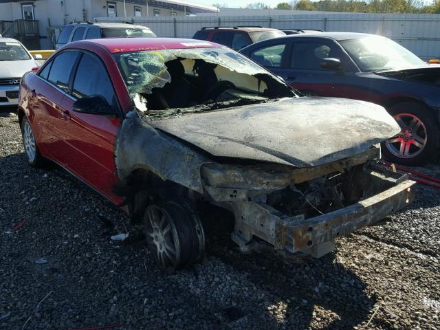 1G2ZF55B064172936 - 2006 PONTIAC G6 SE MAROON photo 1