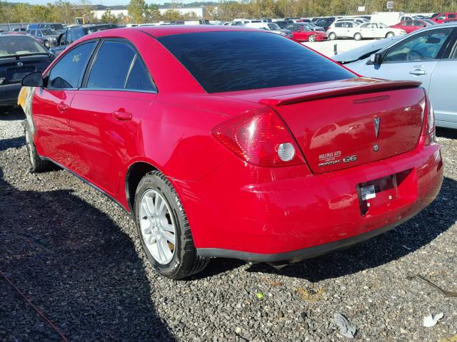 1G2ZF55B064172936 - 2006 PONTIAC G6 SE MAROON photo 3