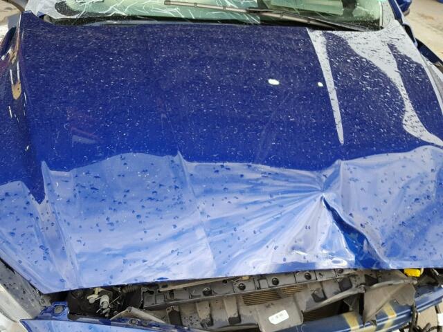 3FA6P0G73GR381920 - 2016 FORD FUSION S BLUE photo 7