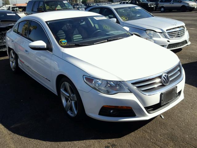 WVWHN7AN3CE511281 - 2012 VOLKSWAGEN CC LUXURY WHITE photo 1