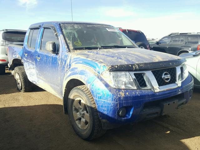 1N6AD0EV6CN700963 - 2012 NISSAN FRONTIER S BLUE photo 1