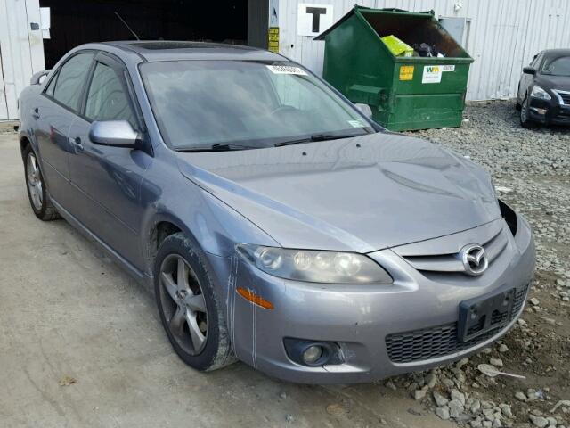 1YVHP80D165M70656 - 2006 MAZDA 6 S GRAY photo 1