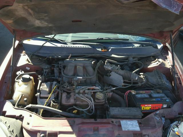 1FAFP53255A120397 - 2005 FORD TAURUS SE MAROON photo 7