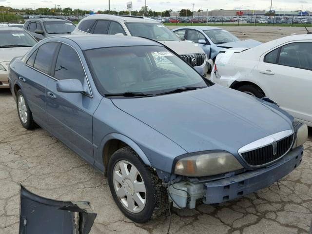 1LNHM86S03Y686136 - 2003 LINCOLN LS BLUE photo 1