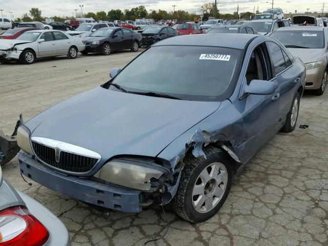 1LNHM86S03Y686136 - 2003 LINCOLN LS ლურჯი ფოტო 2