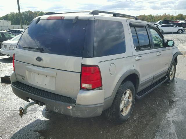 1FMDU63EX2UB95399 - 2002 FORD EXPLORER SILVER photo 4