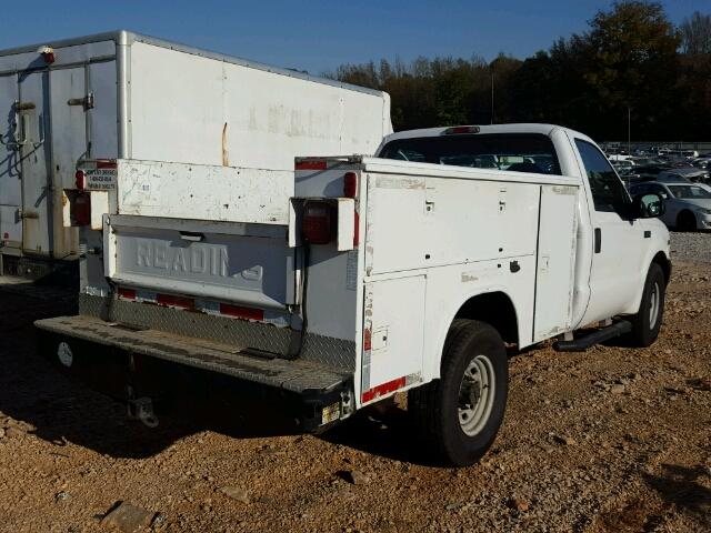 1FDSF30L82ED64641 - 2002 FORD F350 WHITE photo 4