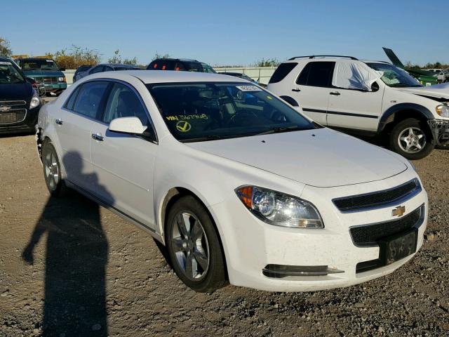 1G1ZD5E01CF367968 - 2012 CHEVROLET MALIBU 2LT WHITE photo 1