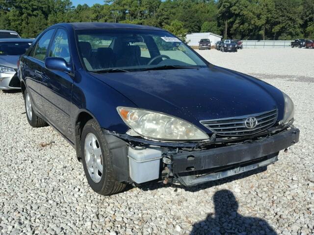 4T1BE32K46U155268 - 2006 TOYOTA CAMRY BLUE photo 1