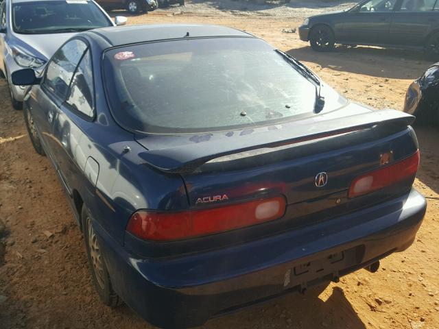 JH4DC4454WS010774 - 1998 ACURA INTEGRA BLUE photo 3