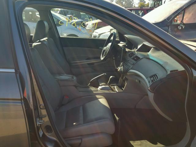 1HGCP26849A088030 - 2009 HONDA ACCORD EXL GRAY photo 5