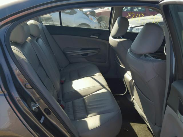 1HGCP26849A088030 - 2009 HONDA ACCORD EXL GRAY photo 6