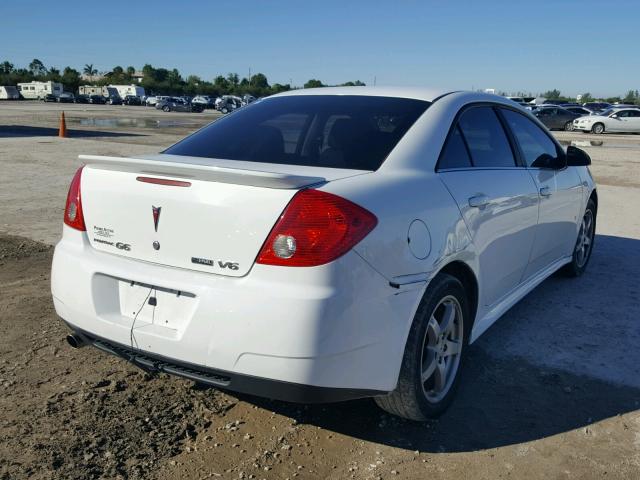 1G2ZJ57K194266808 - 2009 PONTIAC G6 WHITE photo 4