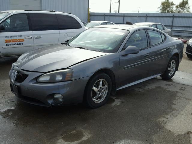 2G2WS542341311904 - 2004 PONTIAC GRAND PRIX GRAY photo 2