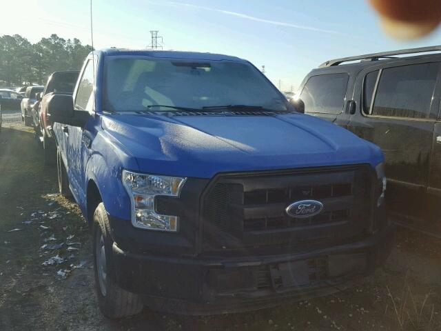 1FTMF1C86GKD30103 - 2016 FORD F150 BLUE photo 1