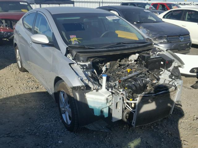 KMHDH4AE5DU919580 - 2013 HYUNDAI ELANTRA GL SILVER photo 1