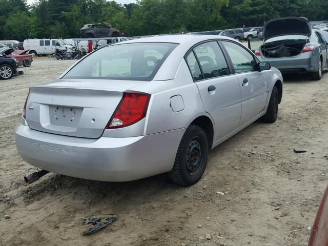 1G8AF52F33Z197242 - 2003 SATURN ION LEVEL SILVER photo 4