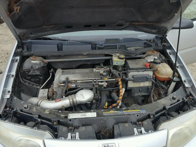 1G8AF52F33Z197242 - 2003 SATURN ION LEVEL SILVER photo 7