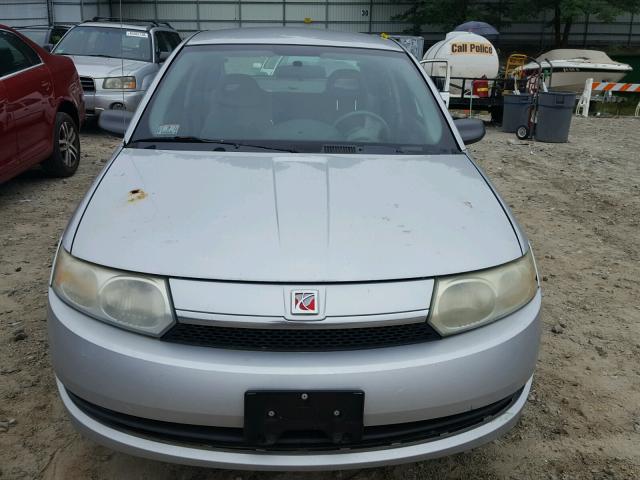 1G8AF52F33Z197242 - 2003 SATURN ION LEVEL SILVER photo 9
