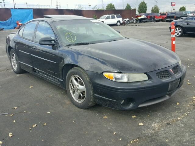 1G2WP52K72F176064 - 2002 PONTIAC GRAND PRIX BLACK photo 1